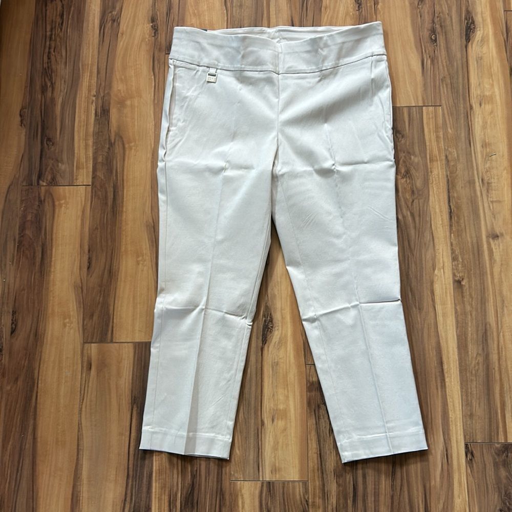 NEW Rafaella Light Tan Capris - Picture 4 of 7